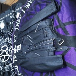 Perfecto leather coat